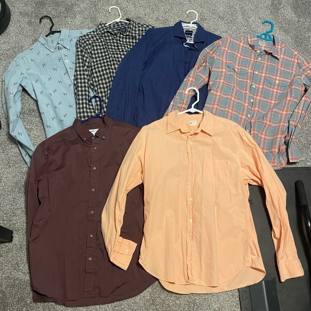 Mens long sleeve bundle